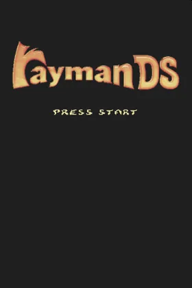 Rayman DS (Europe) (En,Fr,De,Es,It) screen shot title